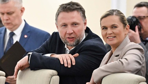 Pełnomocnik rządu ds. odbudowy po powodzi Marcin Kierwiński