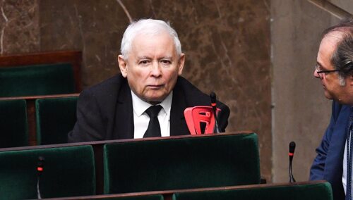 Prezes PiS Jarosław Kaczyński