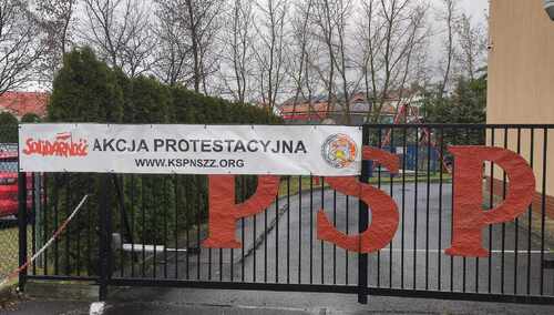 Akcja protestacyjna w jednostkach PSP