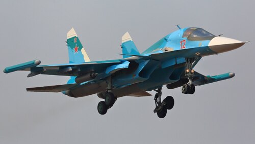 Su-34 rosyjskich sił powietrznych