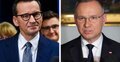 Premier Mateusz Morawiecki oraz prezydent Andrzej Duda