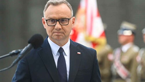 Prezydent Andrzej Duda odebrał odznaczenie Jolancie Lange vel Gontarczyk