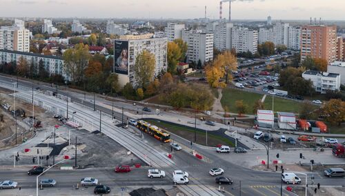 Budowa linii tramwajowej na Wilanów