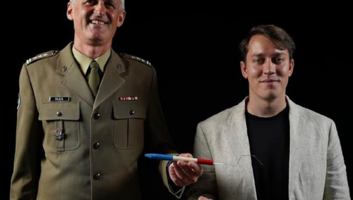 Prof. Przemysław Kula i Jakub Karcz