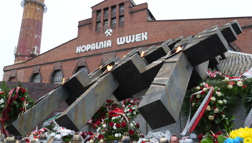 Obchody 43. rocznicy tragedii w kopalni Wujek