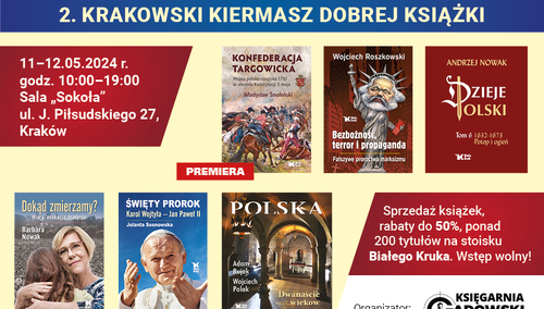 2. krakowski kiermasz dobrej ksiażki