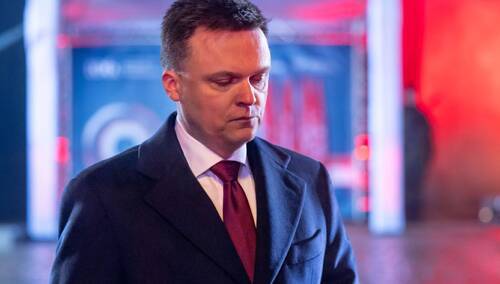 Przewodniczący Polski 2050 Szymon Hołownia