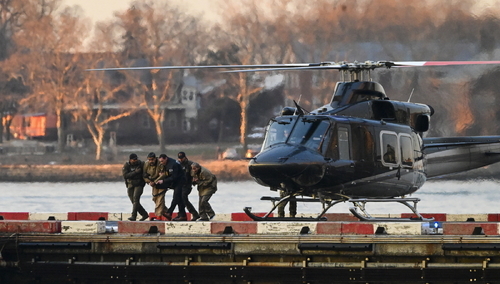 Schwytany były dyktator Wenezueli Nicolas Maduro wraz z żoną już na terytorium USA
