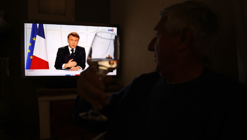 Emmanuel Macron. Przemówienie