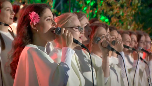 kadr z koncertu Jednego Serca Jednego Ducha 2022