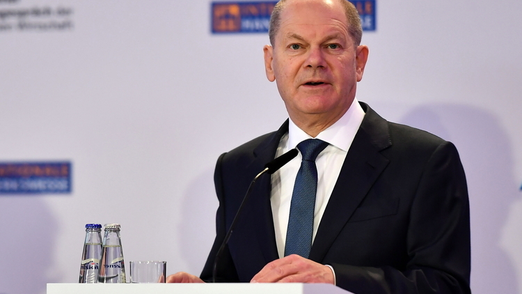 Kanclerz Niemiec Olaf Scholz