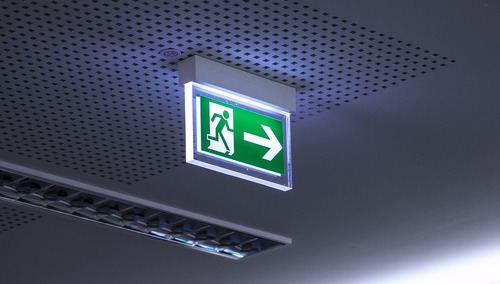 Ewakuacja / zdjęcie symboliczne