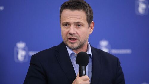 Prezydent Warszawy Rafał Trzaskowski