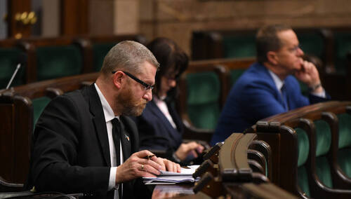 Grzegorz Braun w Sejmie
