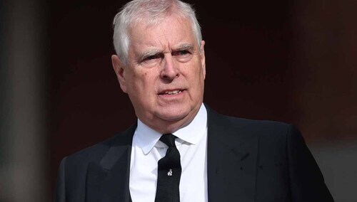 Były książę Andrzej, brat króla Karola III