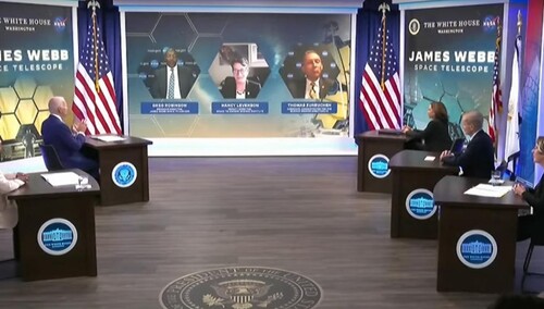 NASA i prezydent Biden pokazali zdjęcie z teleskopu Webba