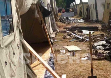 Rzekomy obóz Grupy Wagnera