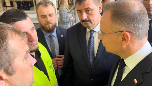 Prezydent spotkał się z rolnikami w Sejmie