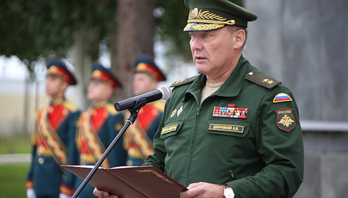 Generał armii Sił Zbrojnych Federacji Rosyjskiej ALeksandr Dwornikow