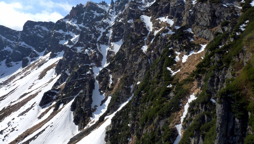 Kasprowy Wierch od strony Myślenickich Turni