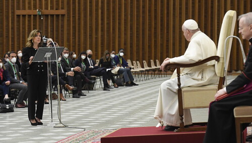 Papież Franciszek udzielił audiencji uczestnikom konferencji klimatycznej