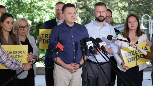 Szymon Hołownia i Władysław Kosiniak-Kamysz