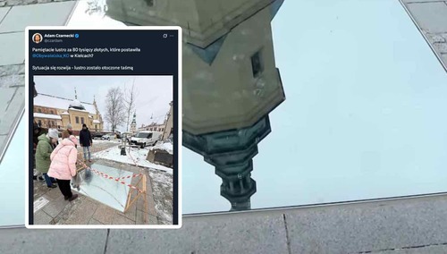 Instalacja artystyczna "Niebo Kielc" wywołała burzę