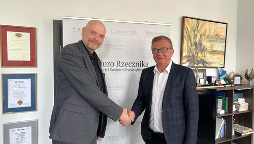 Mariusz Patey i Adam Abramowicz