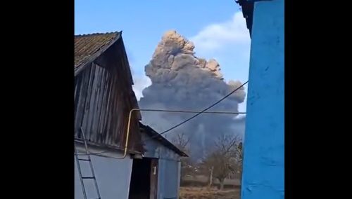 wybuch bomby próżniowej na Ukrainie?