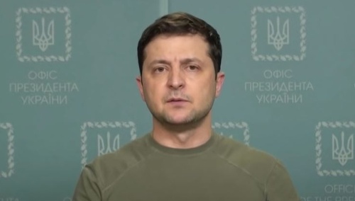 Zełenski: Jestem niezmiernie wdzięczny prezydentowi Andrzejowi Dudzie