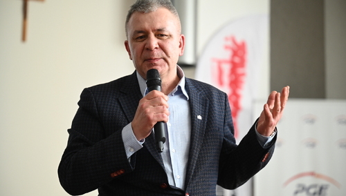 Waldemar Rusakiewicz, przewodniczący ZR Gorzowskiego NSZZ "S"