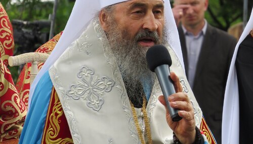Metropolita Onufry, zwierzchnik Ukraińskiego Kościoła Prawosławnego Patriarchatu Moskiewskiego