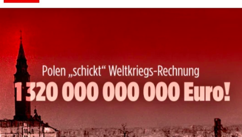 „Reparacje spowodują efekt domina”. „Bild”: Niemieckie stowarzyszenia mogą pozwać Polskę