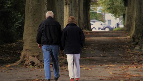 Ludzie w parku - zdjęcie poglądowe