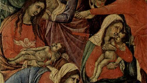 Święci Młodziankowie na obrazie Duccio di Buoninsegni