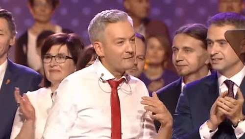 Robert Biedroń i Łukasz Kohut