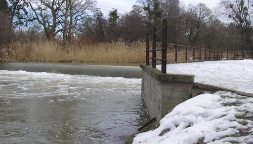 Park Wschodni we Wrocławiu, rzeka Oława