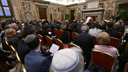 Papież Franciszek, spotkanie ze Światowym Kongresem Żydów