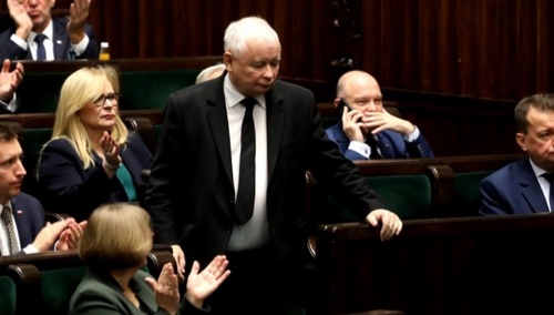 Szef PiS Jarosław Kaczyński