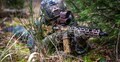 Żołnierz Bundeswehry w czasie manewrów