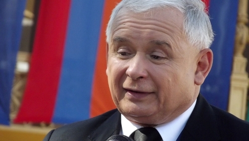 Prezes PiS Jarosław Kaczyński