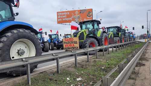 protest rolników