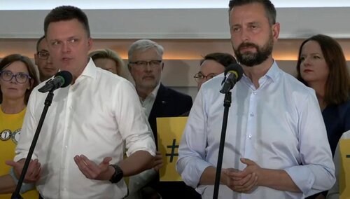 Szymon Hołownia i Władysław Kosiniak-Kamysz