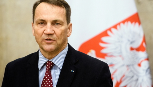 Radosław Sikorski w Kijowie
