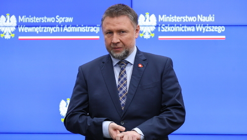 Szef MSWiA Marcin Kierwiński