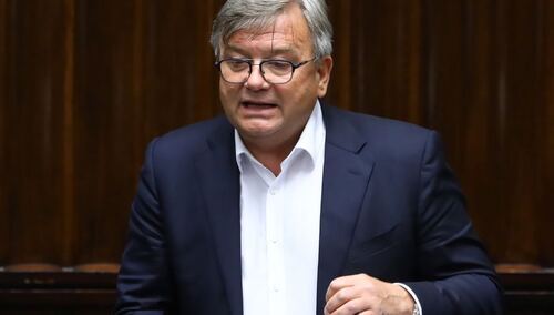 Poseł KO Artur Łącki