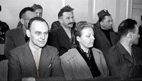 Witold Pilecki podczas procesu