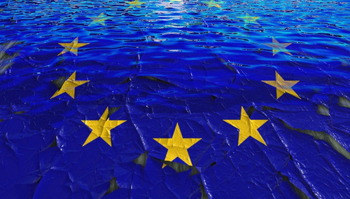 "Flaga" UE. Ilustracja poglądowa