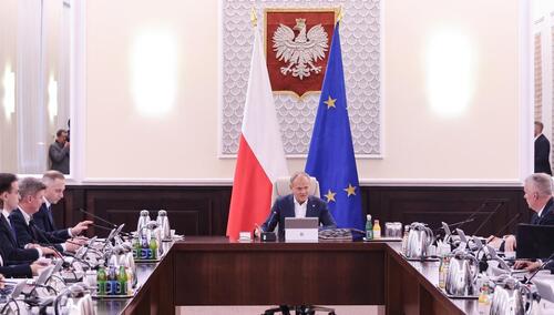 Posiedzenie rządu Donalda Tuska