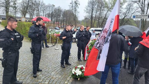 Obchody wyzwolenia niemieckiego obozu koncentracyjnego w Ravensbruck